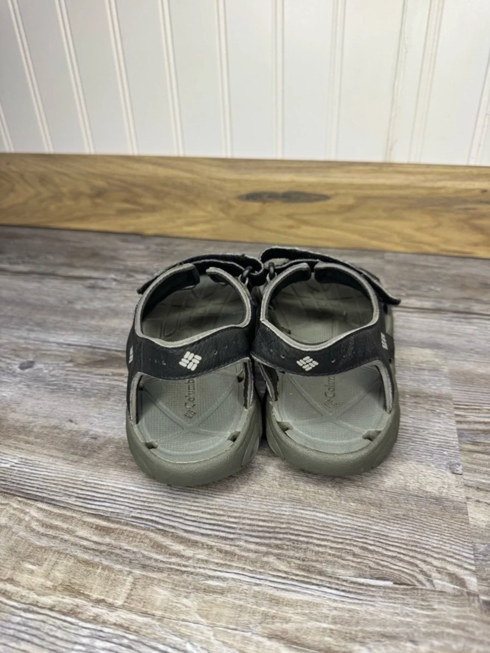 Columbia Kids TechSun Vent Water Sport Sandals Omni Grip Hiking Walk Grey US 2